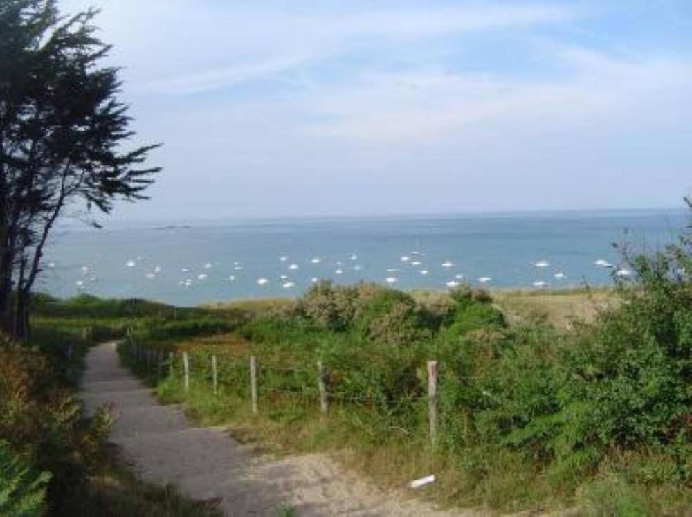 Maison Avec Jardin Et Plage De Sable Fin Accessible A Pied A 300M Saint-Coulomb Exteriör bild